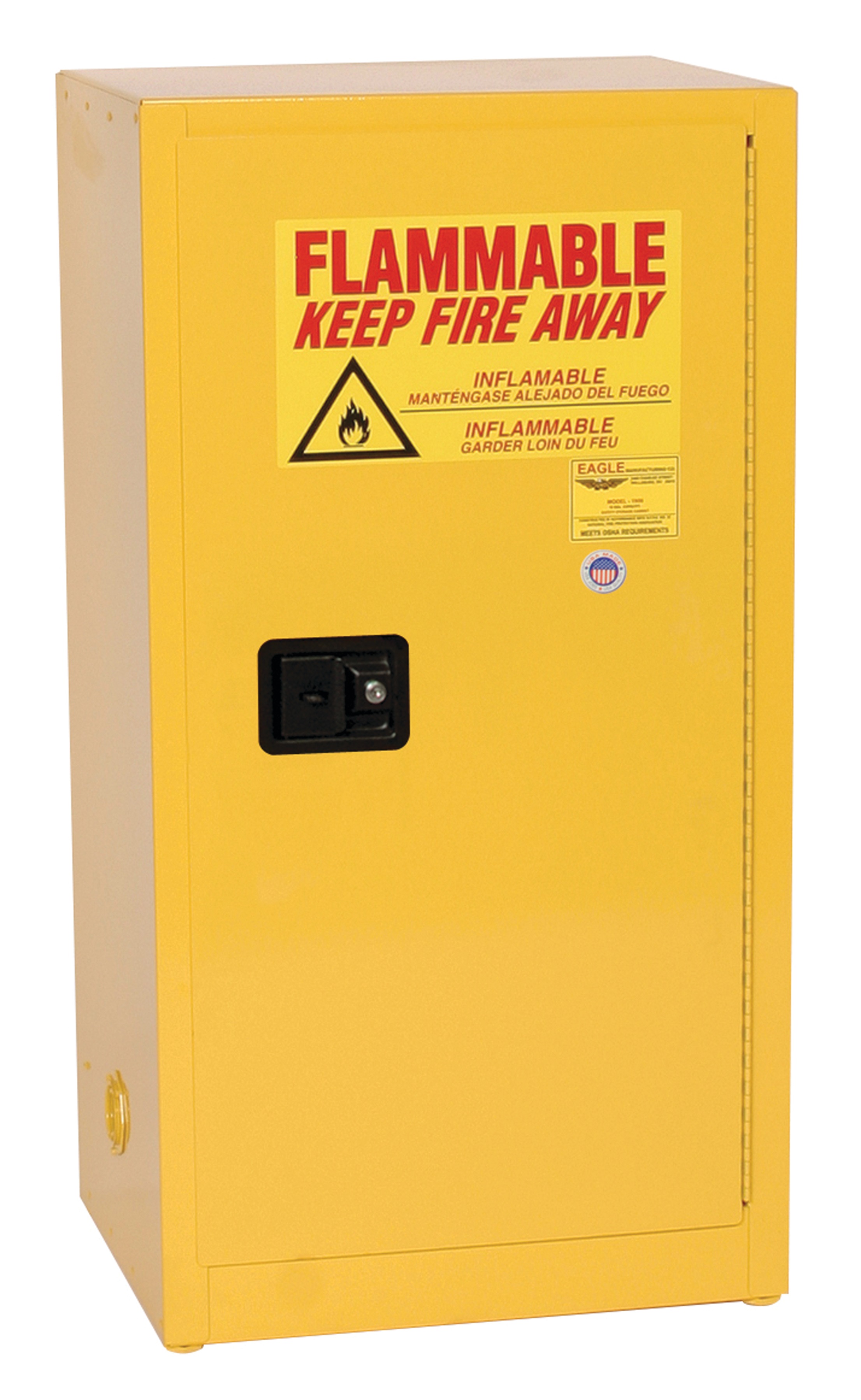 Eagle Space Saver Flammable Safety Cabinet