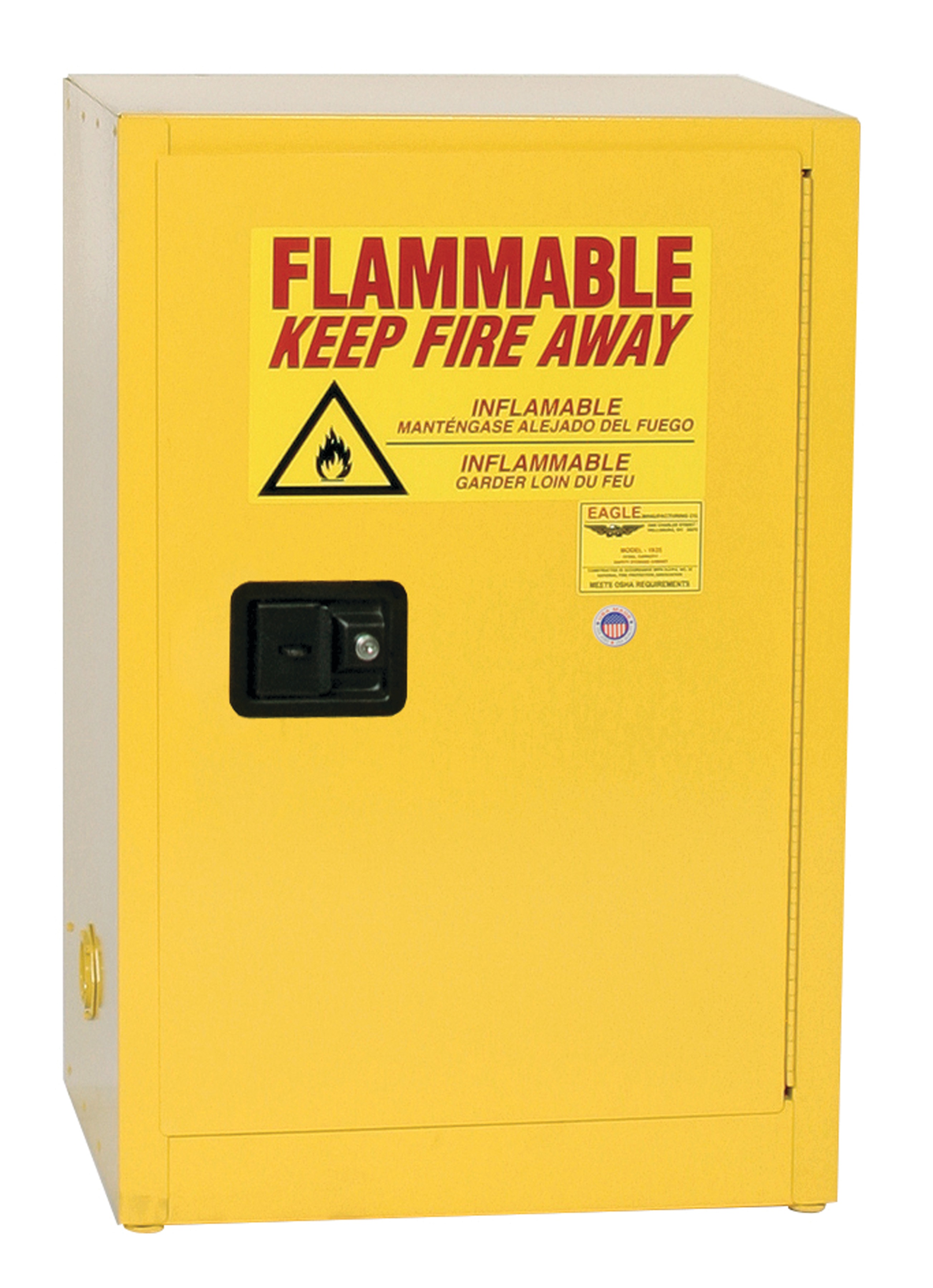 Eagle Space Saver Flammable Safety Cabinet
