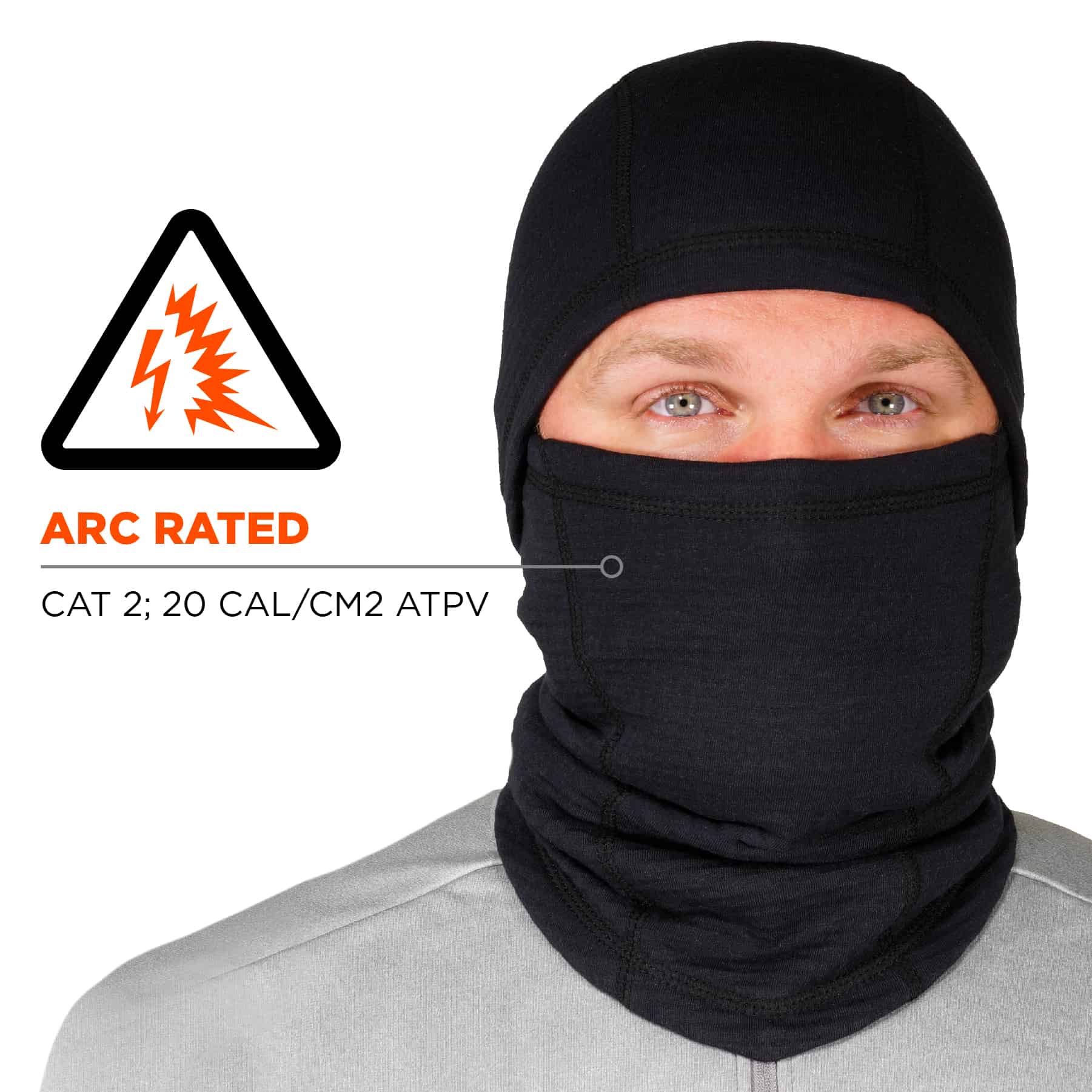 FR Balaclava Face Mask - NFPA 70E / NFPA 2112