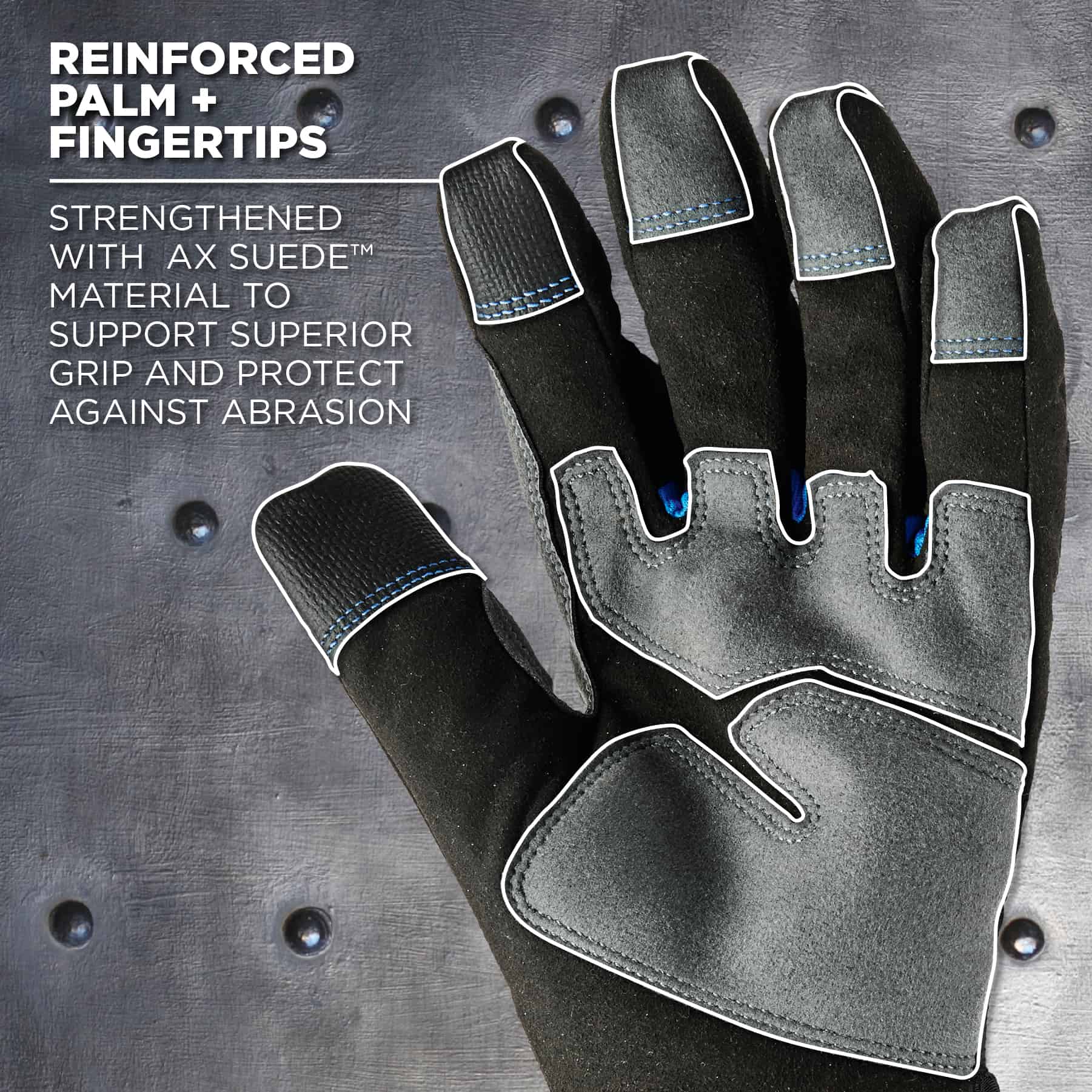 Reinforced Thermal Winter Work Gloves