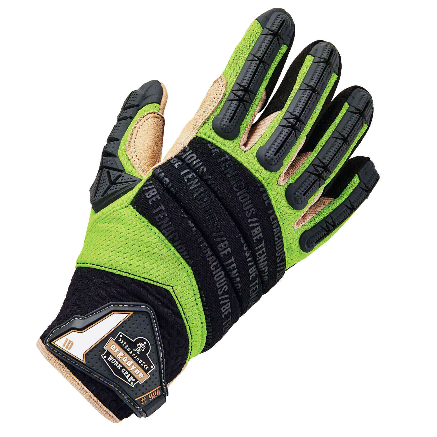 Leather-Reinforced Hybrid DIR Gloves