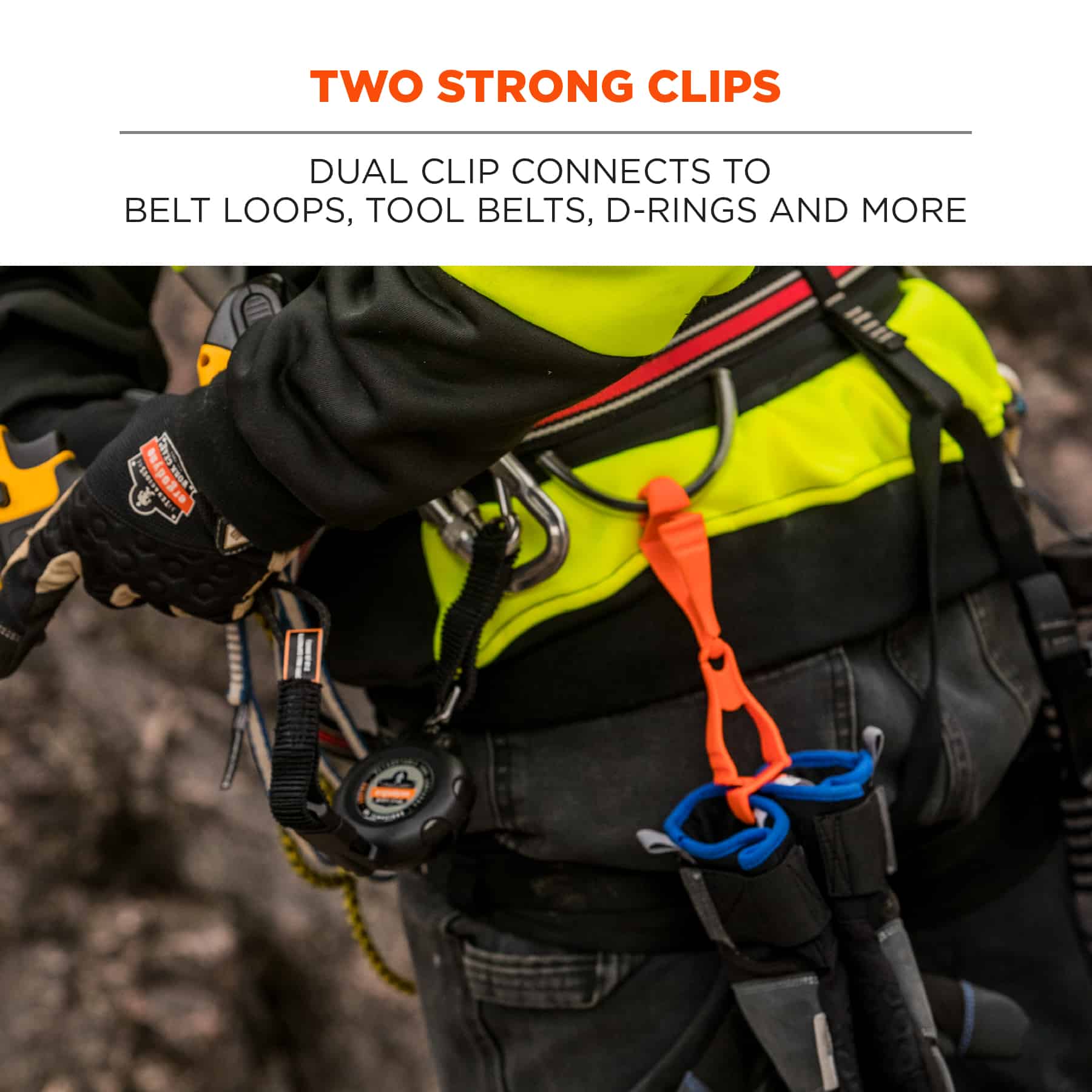 Glove Clip - Dual Clip Mount