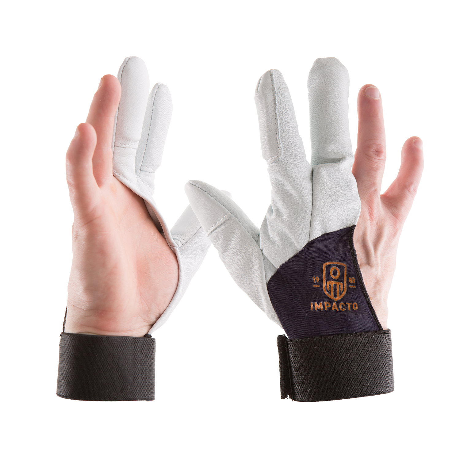 IMPACTO 202-30LRH GLOVE IMPACT PEARL 3 FINGER TIP PADDED