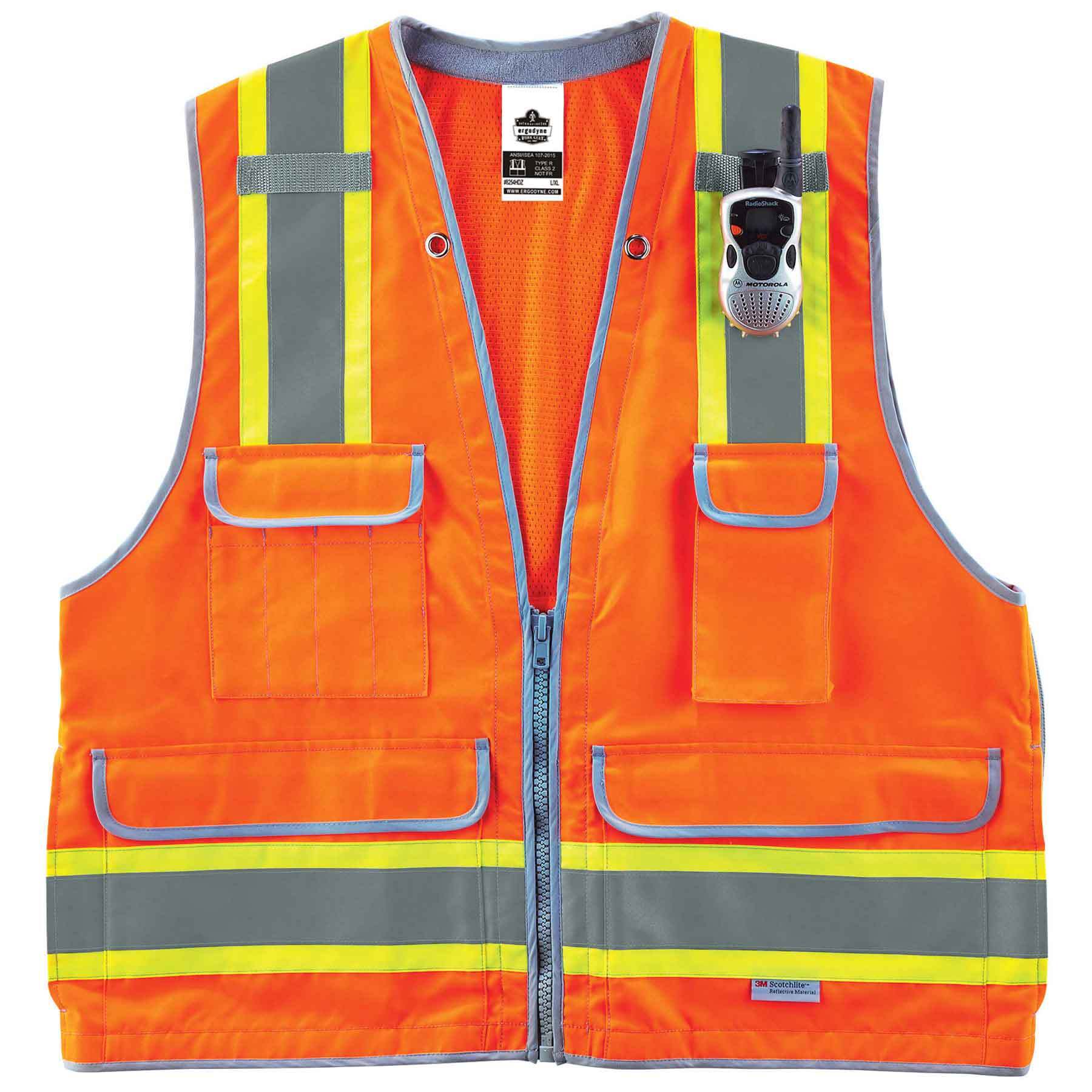 Type R Class 2 Heavy-Duty Surveyors Vest