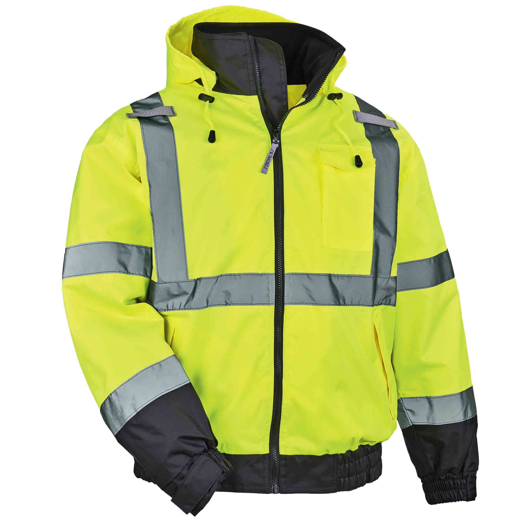 Type R Class 3 Hi-Vis Fleece Lined Bomber Jacket