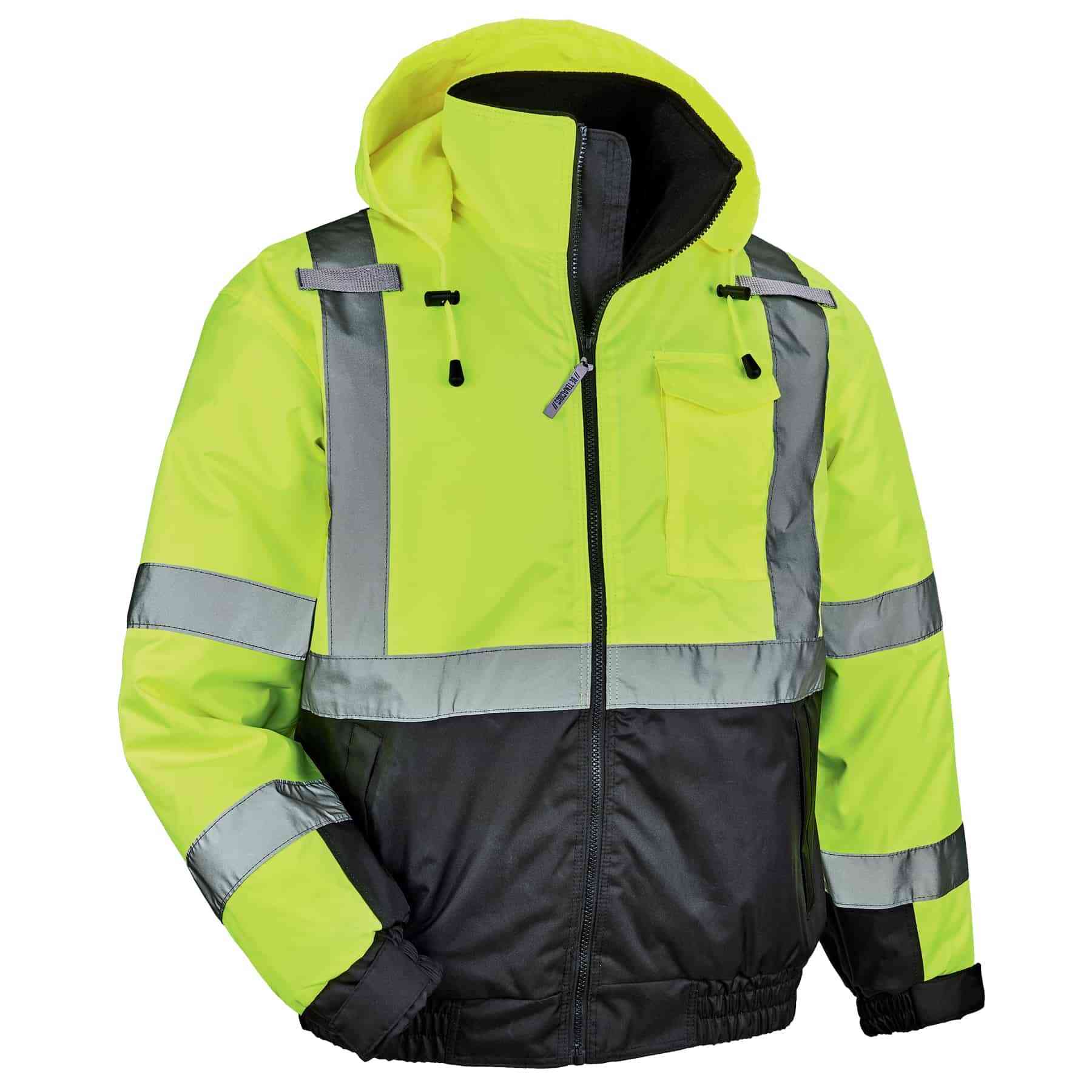 Type R Class 3 Hi-Vis Quilted Bomber Jacket