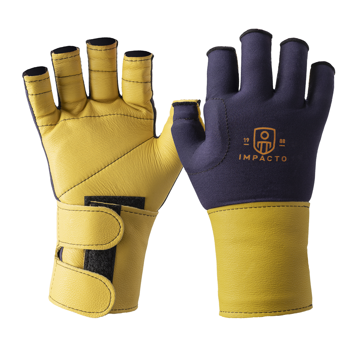 IMPACTO 725-20MLH GLOVE IMPACT GRAIN WRIST SUPP