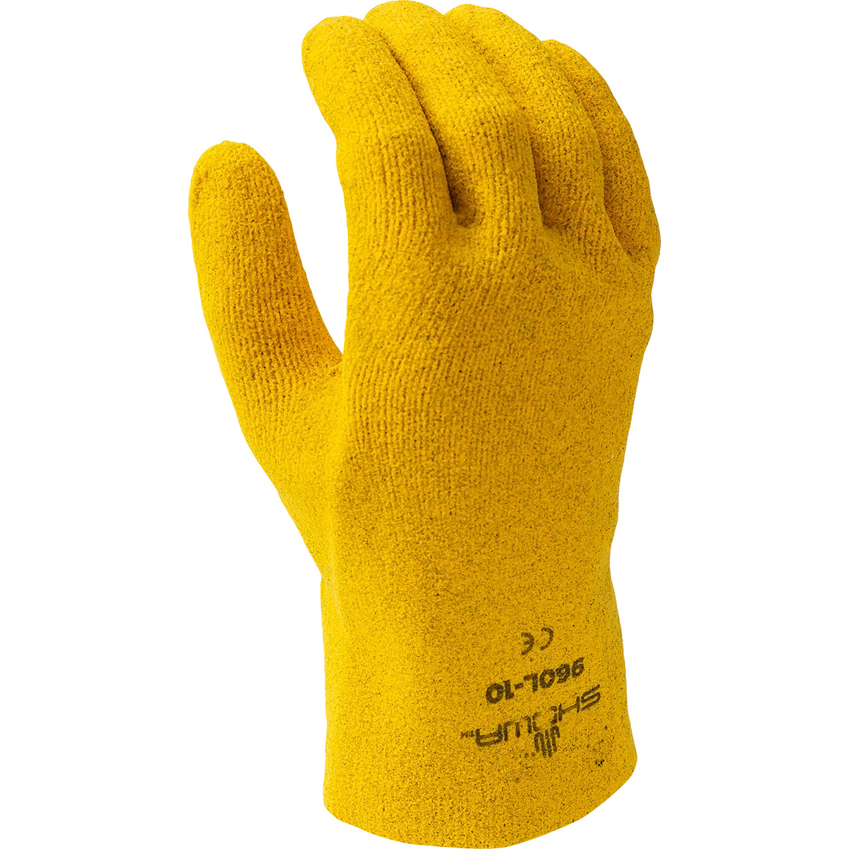 General purpose PVC fully coated, yellow, seam-free liner, slip-on, small