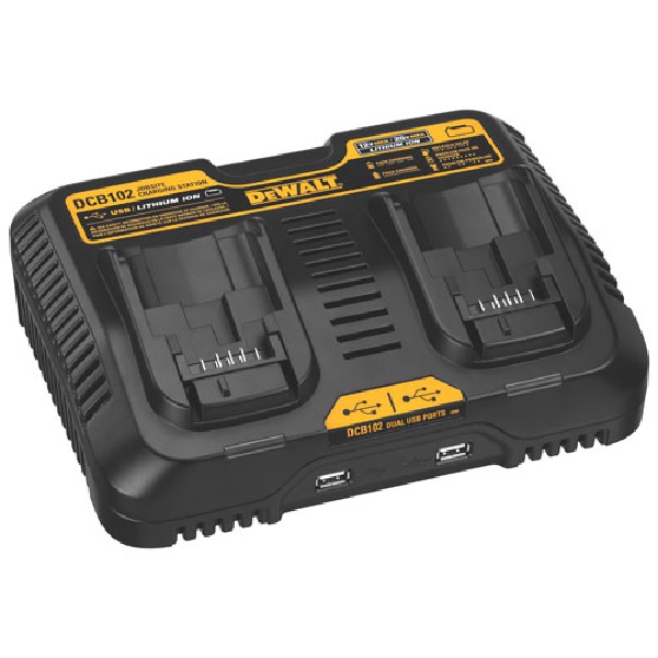 12-20V MAX DUAL PORT FAST CHARGER
