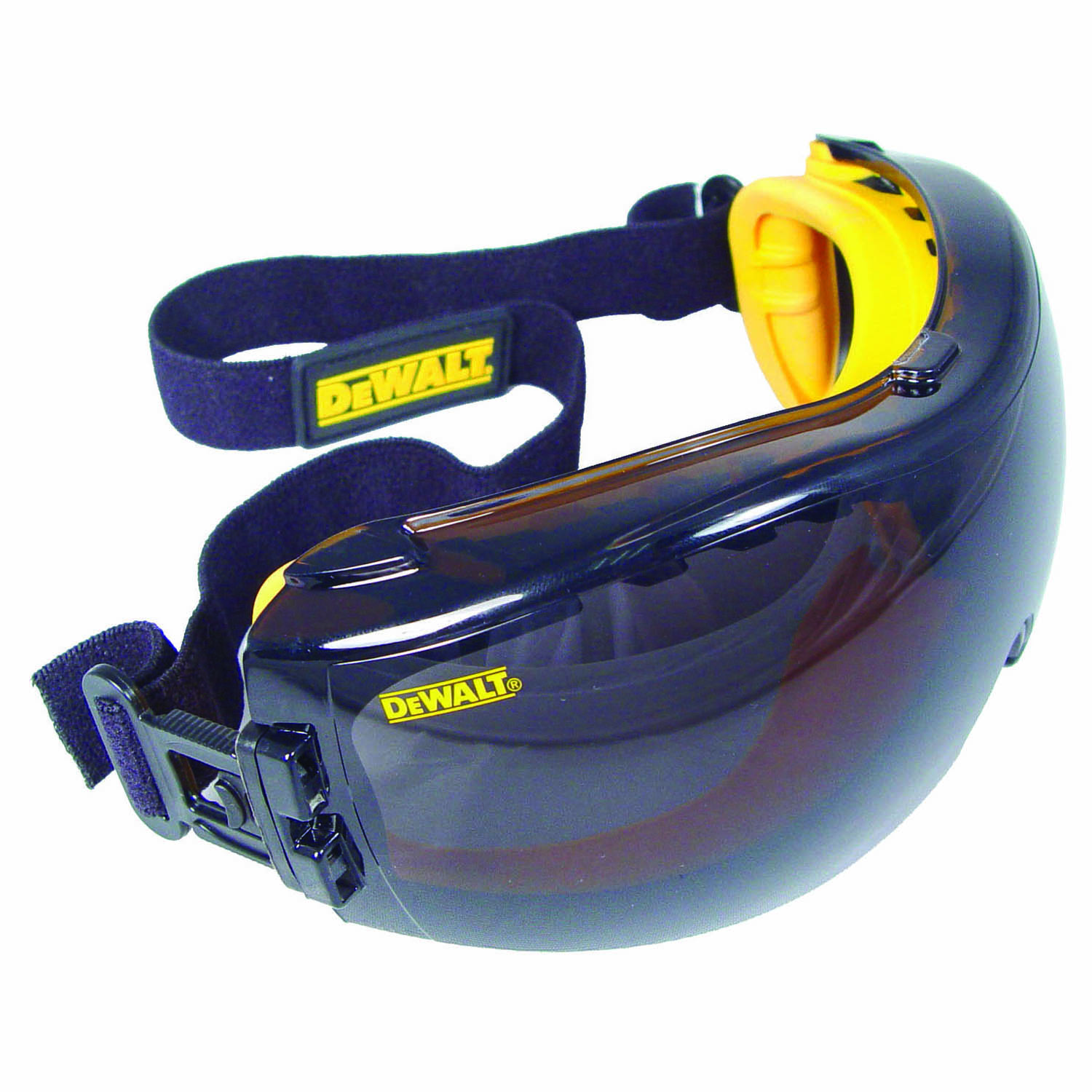 DPG82 Concealer™ Safety Goggle - Black Frame - Smoke Anti-Fog Lens