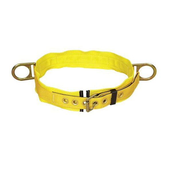TONGUE BUCKLE BELT, SIDED-RINGS ONLY, 3" PAD