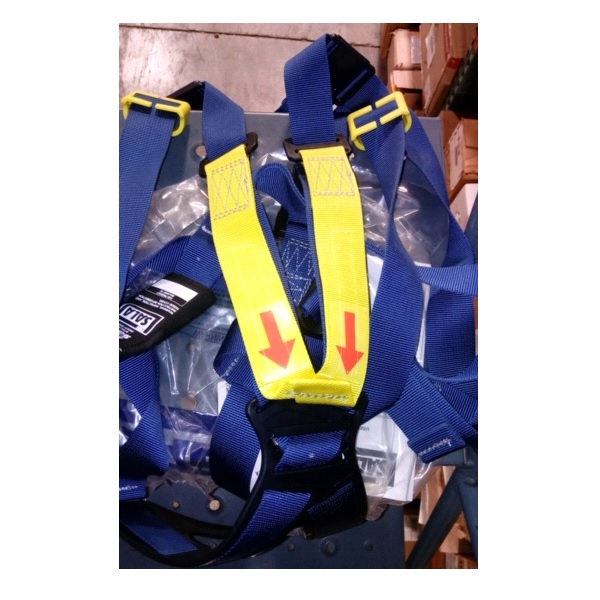 HARNESS, FULL BODY, NO-TANGLE STYLE, X LARGE, ARC FLASH