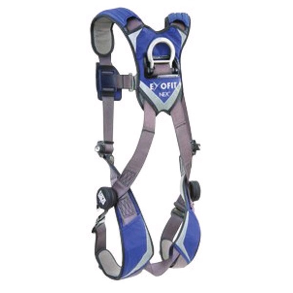 EXOFIT CLIMBING HARNESS FR/SD/BK D RINGS SMALL