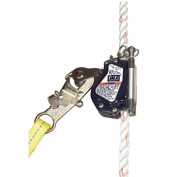 ROPE GRAB, 5/8" DIAMETER, MOBILE, W/ATTACHED 122
