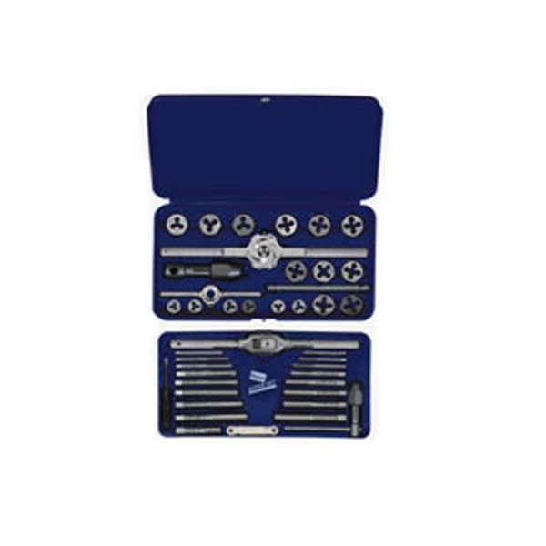 TAP + DIE 41PC SET MTRC HEX