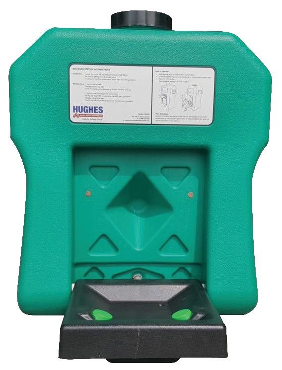 Hughes Portable Eyewash Station, 16 Gallons