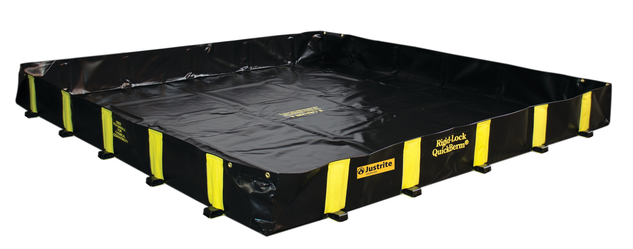 Justrite Berm, RigidLock QB 12'x12'x12"
