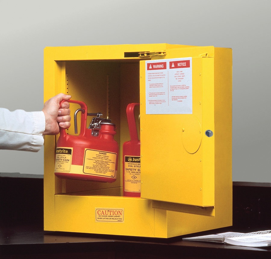 Justrite Sure-Grip® EX Countertop Safety Cabinets