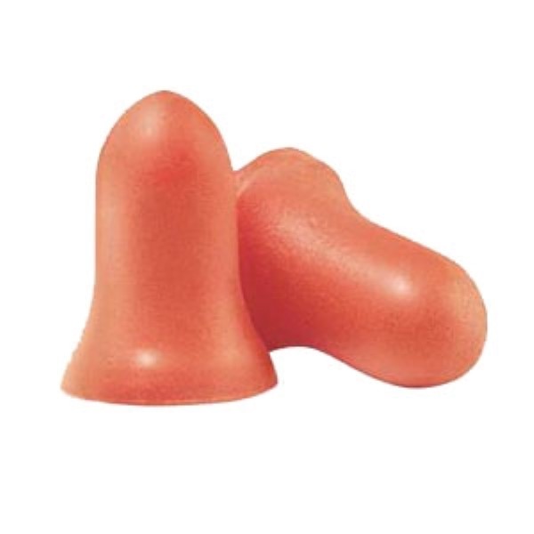 EARPLUG, DISPOSABLE, FOAM PLUGS, HL MAX, ORANGE