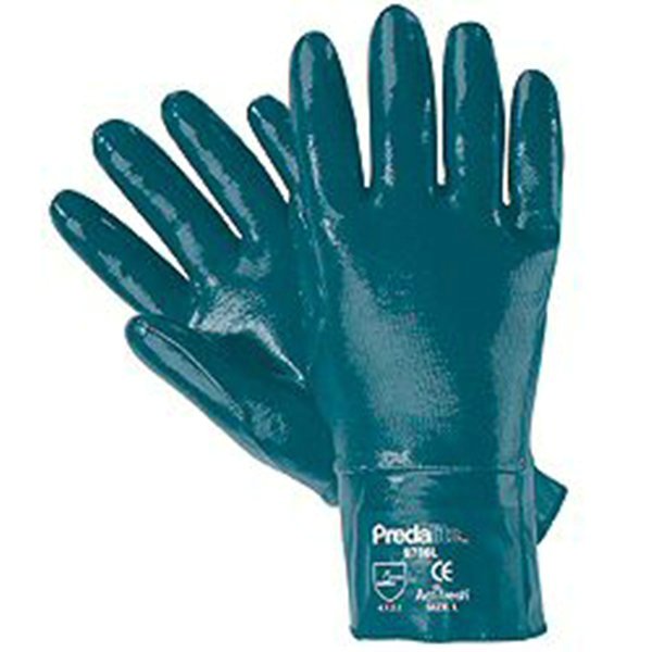GLOVE, "PREDALITE", SUPPORTED N ITRILE, FULLY COATED