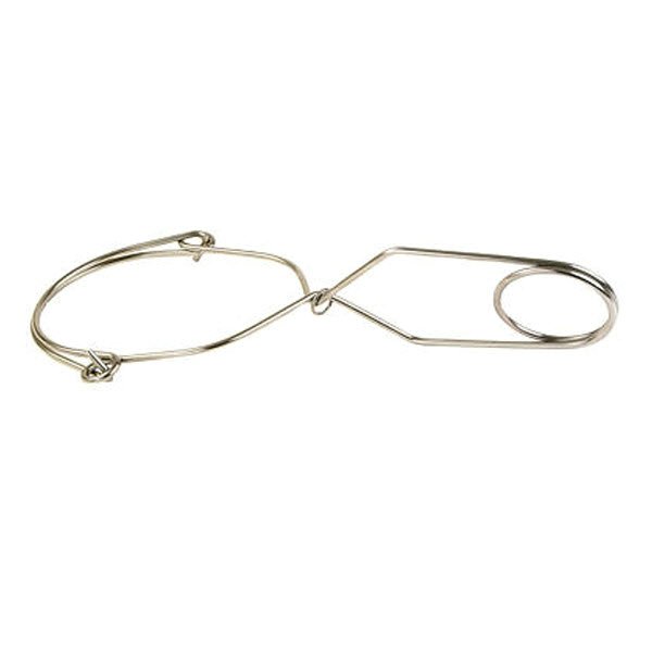 MANUCLAVE,6"SPRING LOADED SS WIRE HOOK