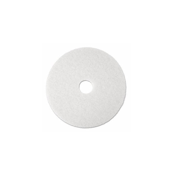 PAD, CLEANING, POLISHING, 19 IN, WHITE, SUPER, P