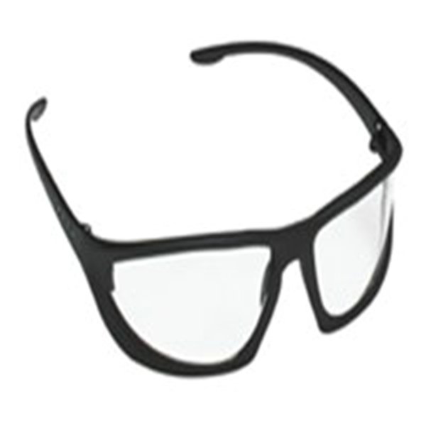 GLASSES,FLYWEAR BLACK FRAME/CLEAR LENS