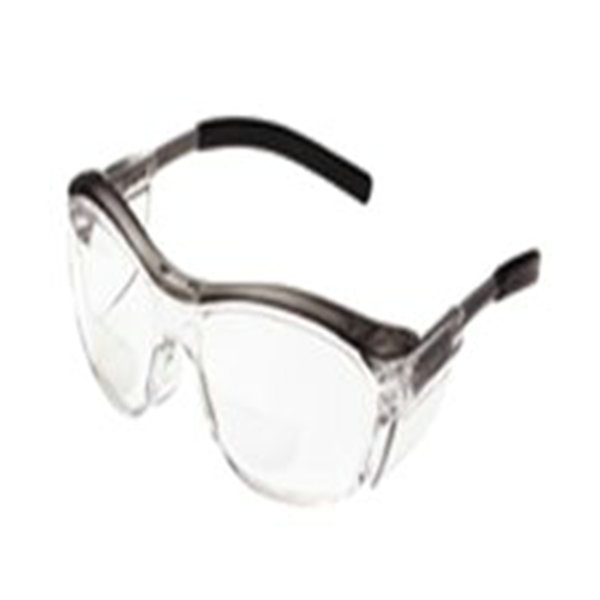 GLASSES,NUVO,GRAY FRAME,CLEAR LENS,2.0 10/BX