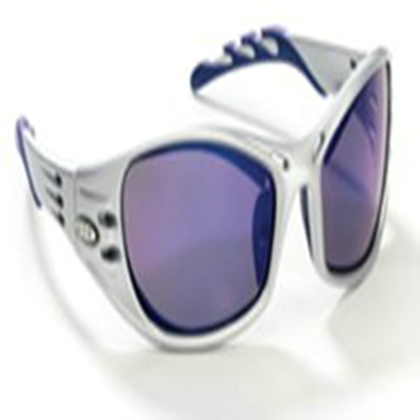 GLASSES,FUEL,BLUE MIRROR LENS,SILVER FRAME