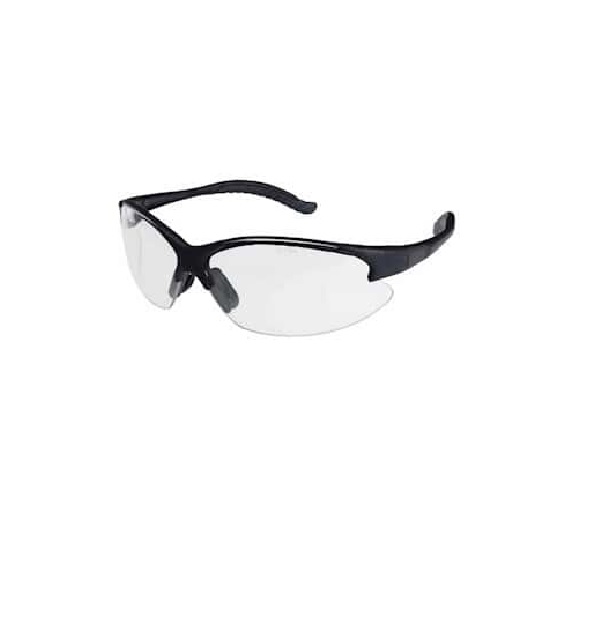 GLASSES, VIRTUA V6 BLACK FRAME/CLEAR AF LENS