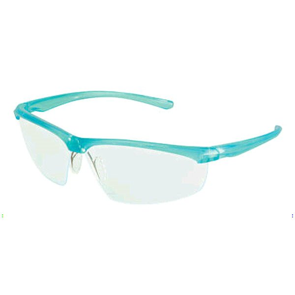 GLASSES,TEAL FRAME,CLEAR ANTI-FOG LENS 10/BX