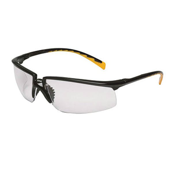 GLASSES, PRIVO BLACK ORANGE FRAME/CLEAR ANTI FOG LENS