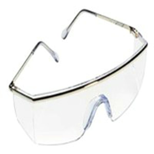 GLASSES, MALIBU, GOLD FRAME, CLEAR LENS, 10/BOX