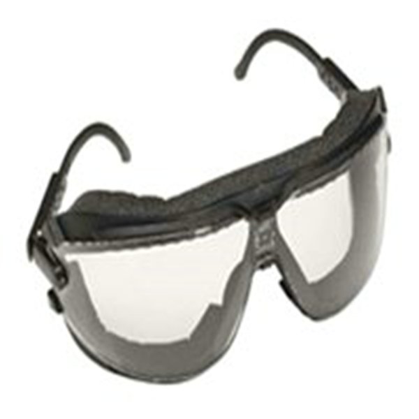 GOGGLE GEAR,ASSEMBLED TOLEXA,BLACK FRAME,CLEAR LENS