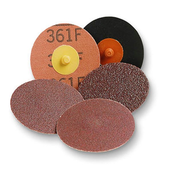 DISC,ABRASIVE,3"XN.H.RESIN BOND CLOTH,120GRIT