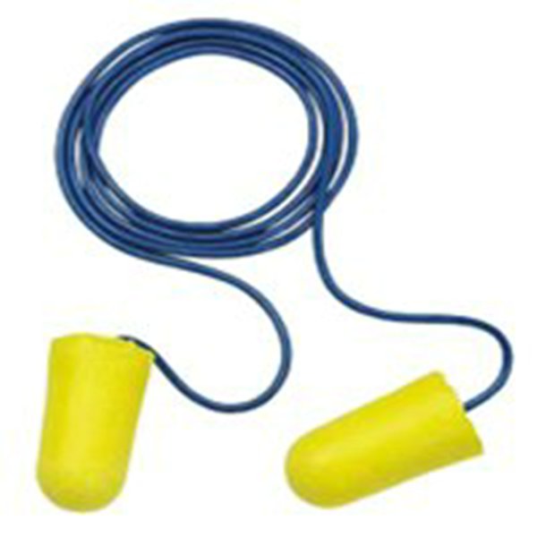 EARPLUGS,TAPERFIT 2,DISPOSABLE, W/ CORD,NRR 32, 200/BX