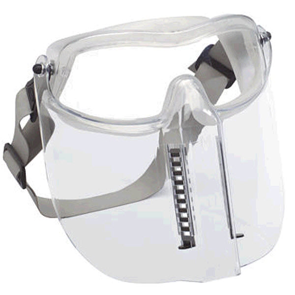 GOGGLE ANTI-FOG LENS W/CHIN STRAP