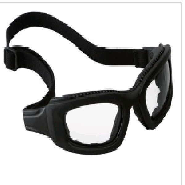 GOGGLES,MAXIM,BLACK FRAME,LENS,STRAP TEMPLE