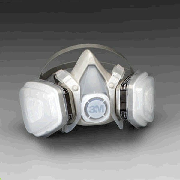 RESPIRATOR HALF MASK ASSY ORGANIC VAPOR/P95 SZ M