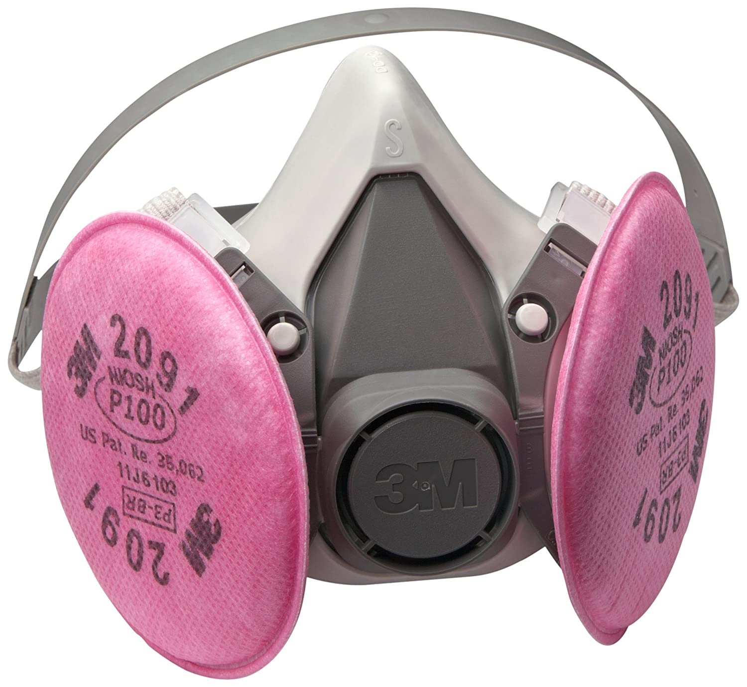 RESPIRATOR, HEPA, SMALL, P100 HALF MASK