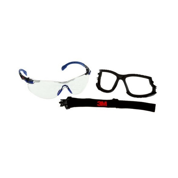 GLASSES SOLUS BLUE/BLACKW/FOAM AF IN/OUT LENS