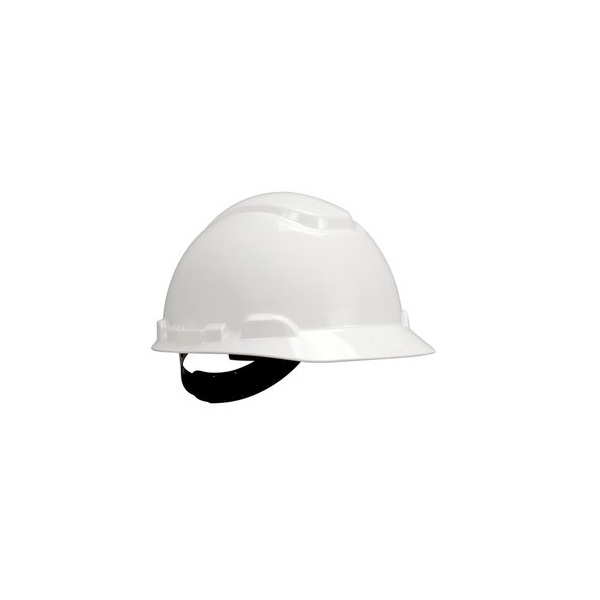 HARD HAT, WHITE, 4 PT PIN LOCK