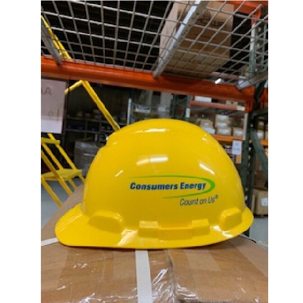HAT HARD CAP STYLE RATCHYELLOW CONSUMERS ENERGY