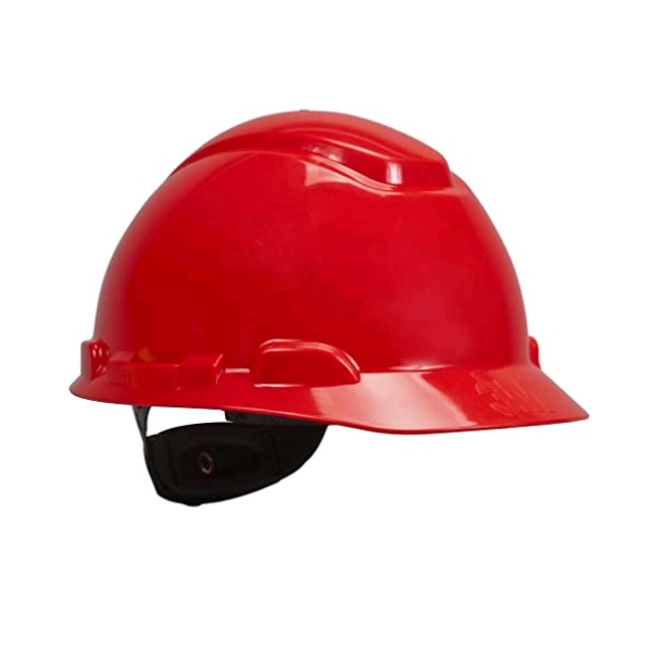 HARD HAT 3M RED RATCHET SUSPENSION