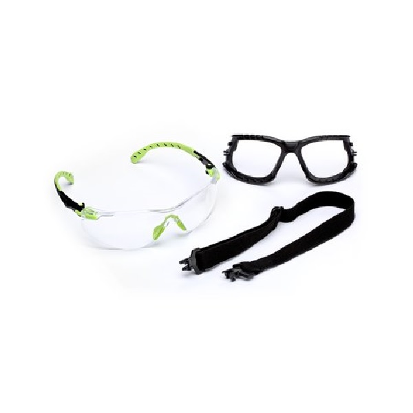 GLASSES KIT GRN/BLACK W/CLEAR SG/AF LENS FOAM