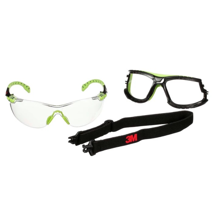 GLASSES, SAFETY FOAMED BACK GOGGLE