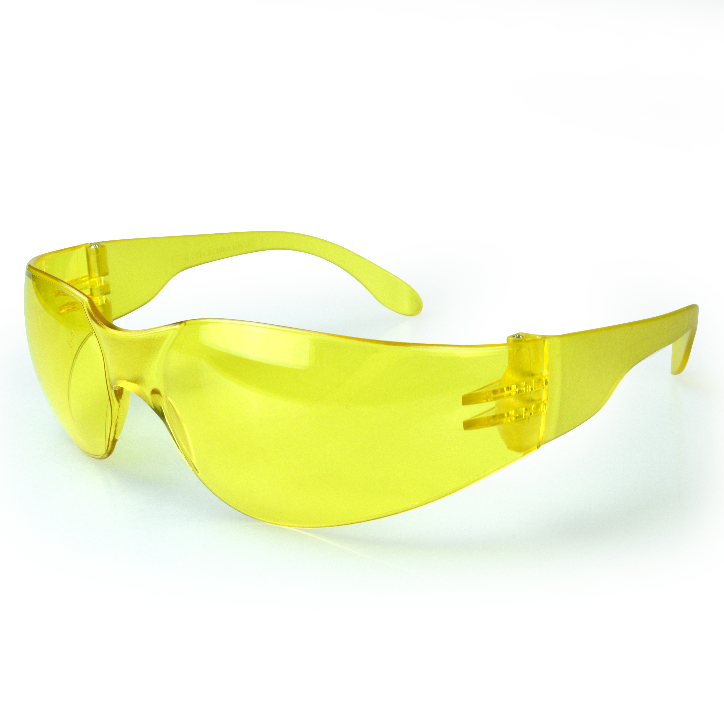 Mirage™ Safety Eyewear - Amber Frame - Amber Lens