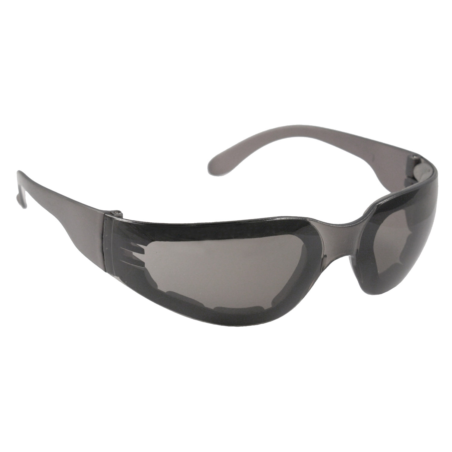 Mirage™ Foam Safety Eyewear - Smoke Frame - Smoke Anti-Fog Lens