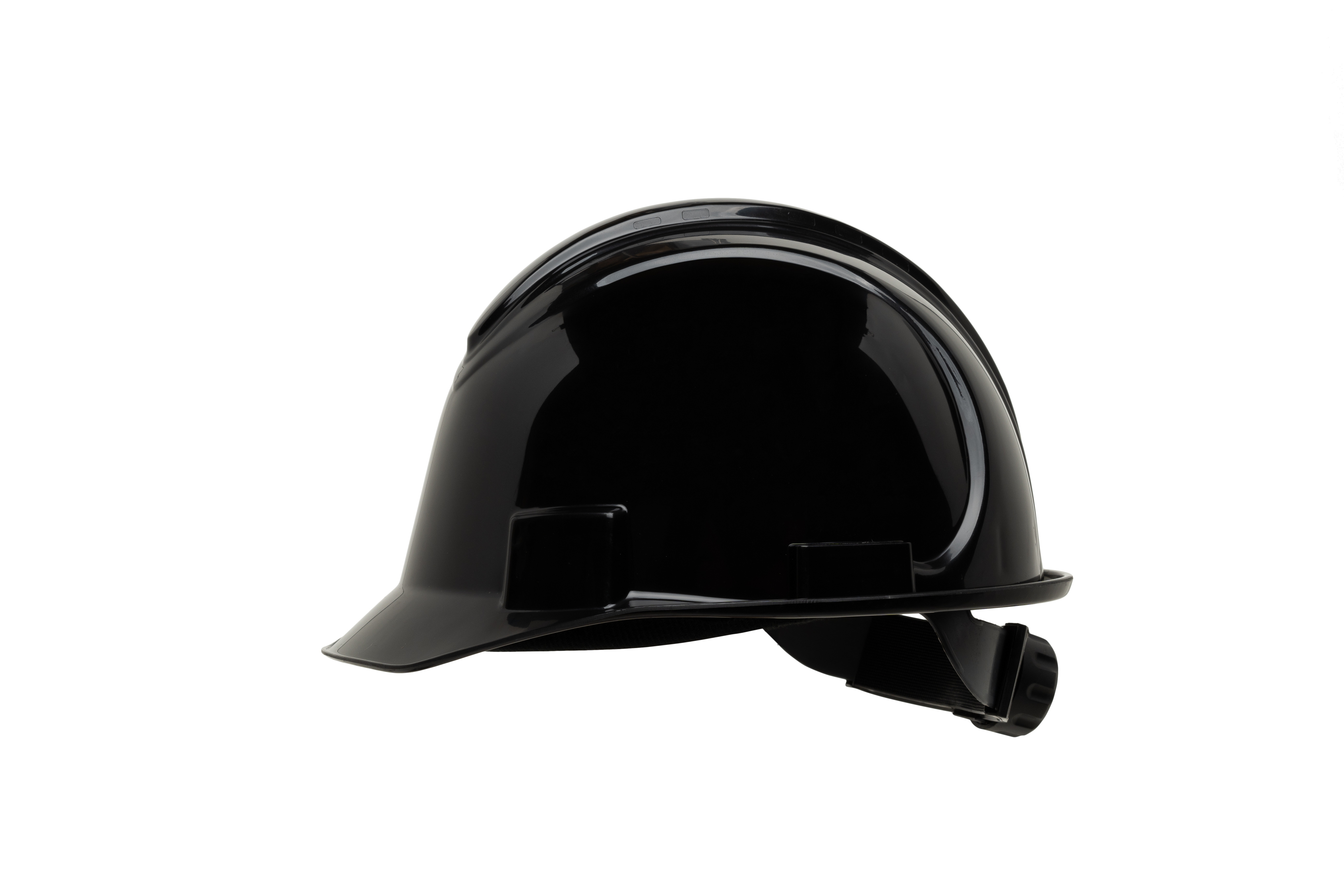 NORTH SHORT BRIM HARD HAT, NON-VENTED, BLACK