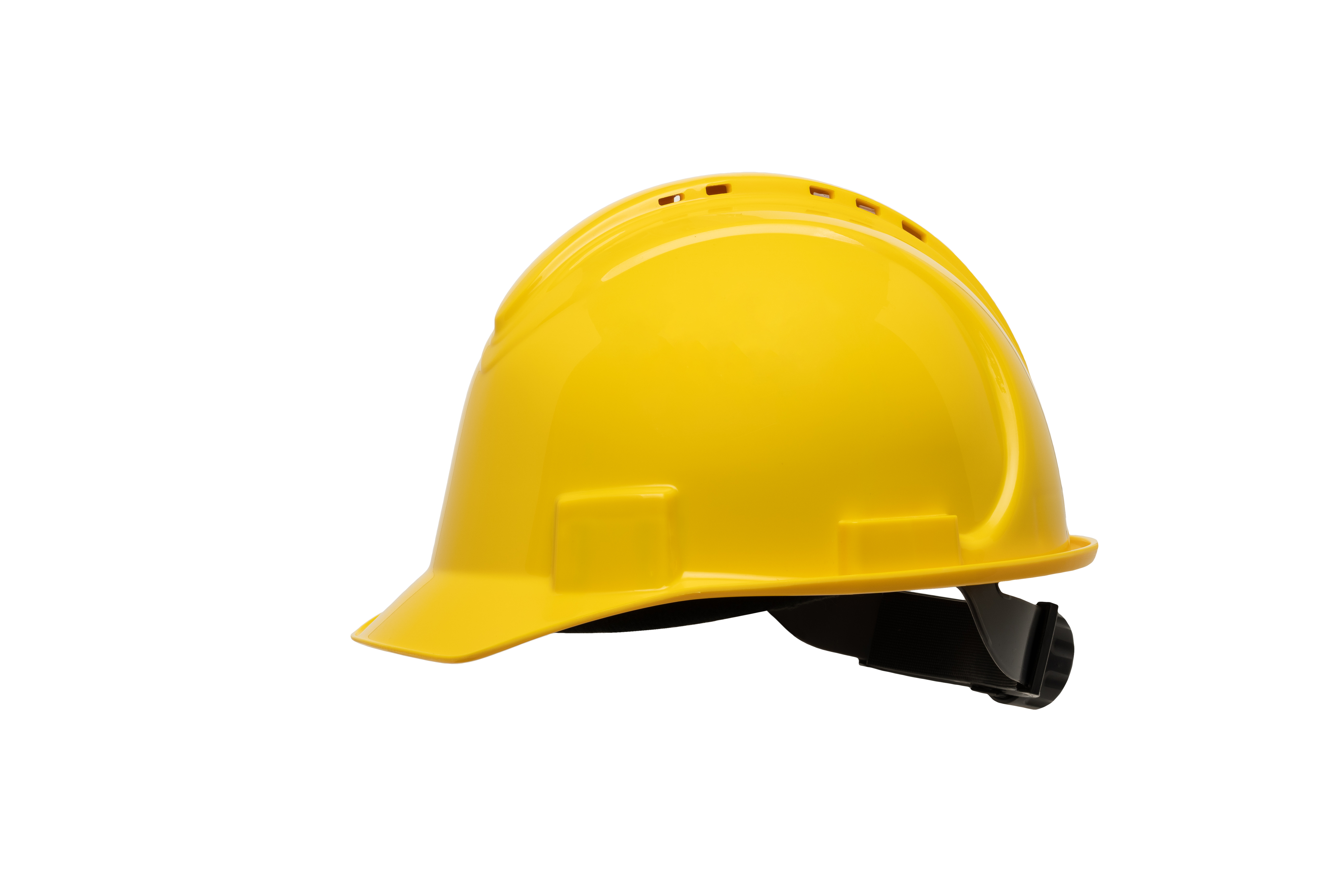 NORTH SHORT BRIM HARD HAT, VENTED, YELLOW